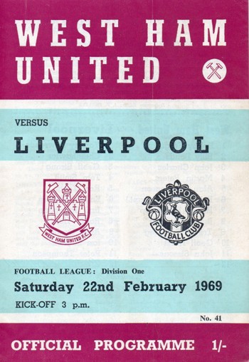 Match programme